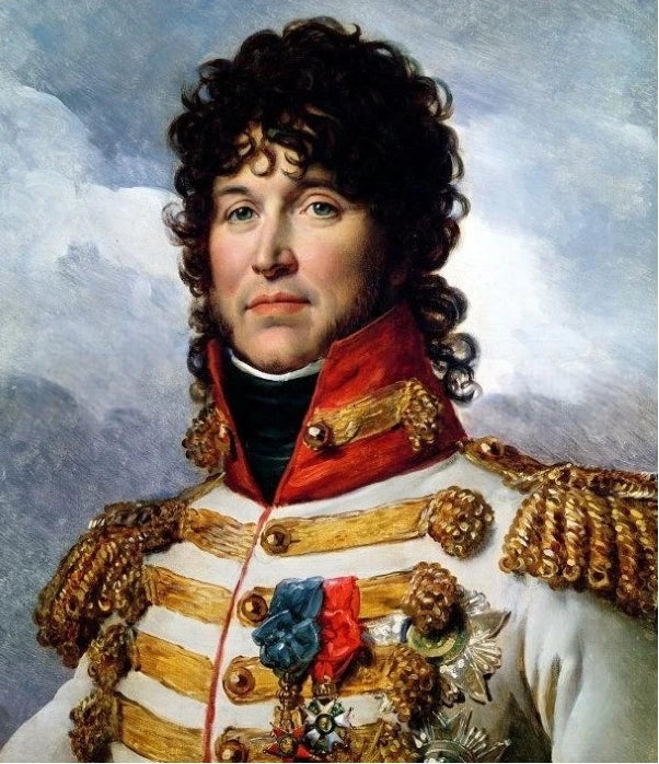 200mm Napoleonic French Joachim Murat, Resin Model Bust Kit, Unassembled and Unpainted
