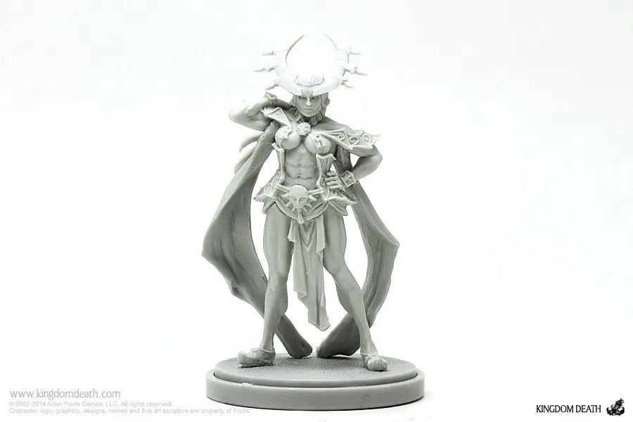 30mm Armored Winged Angel, Resin Model Figure Kit, Fantasy Theme, Unassembled and Unpainted