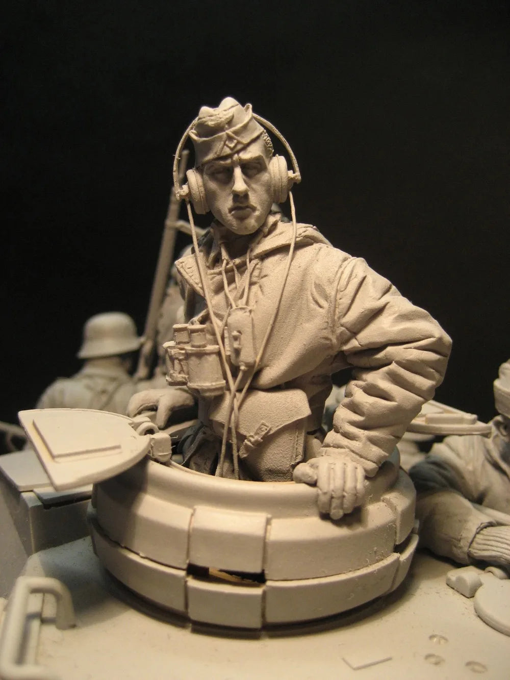 Napoleonic Woman, Resin Model Bust Kit, Unassembled and Unpainted