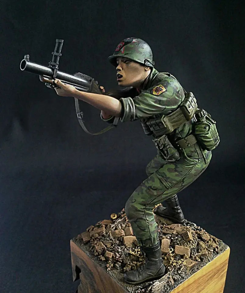1/16 Vietnam War ARVN Ranger, Resin Model Figure Kit, Unassembled and Unpainted