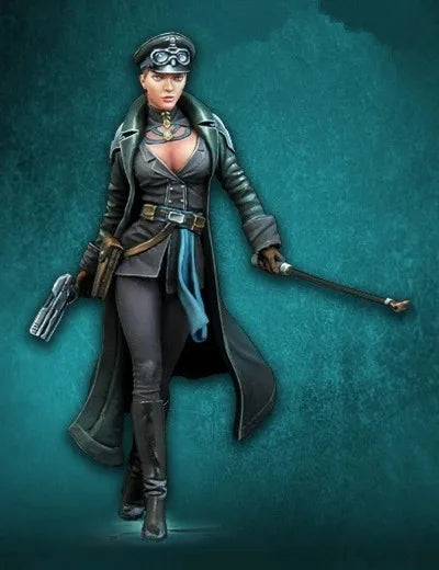 1/24 Female, Resin Model Figure Kit, Unassembled and Unpainted
