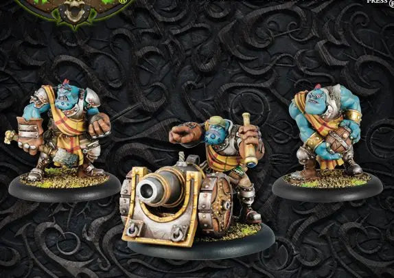 28mm Warriors with Hammers, Resin Model Figure Kit, Fantasy Theme, Unassembled and Unpainted