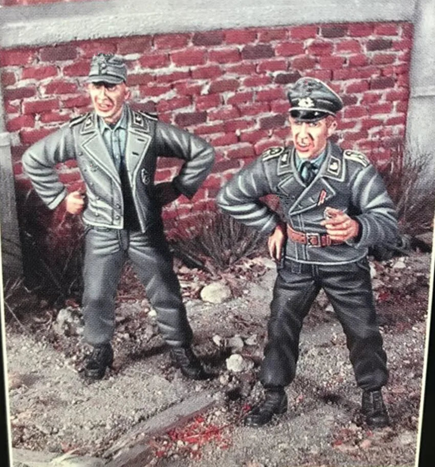 WWII German Officers — 1/35 Resin Figure Set