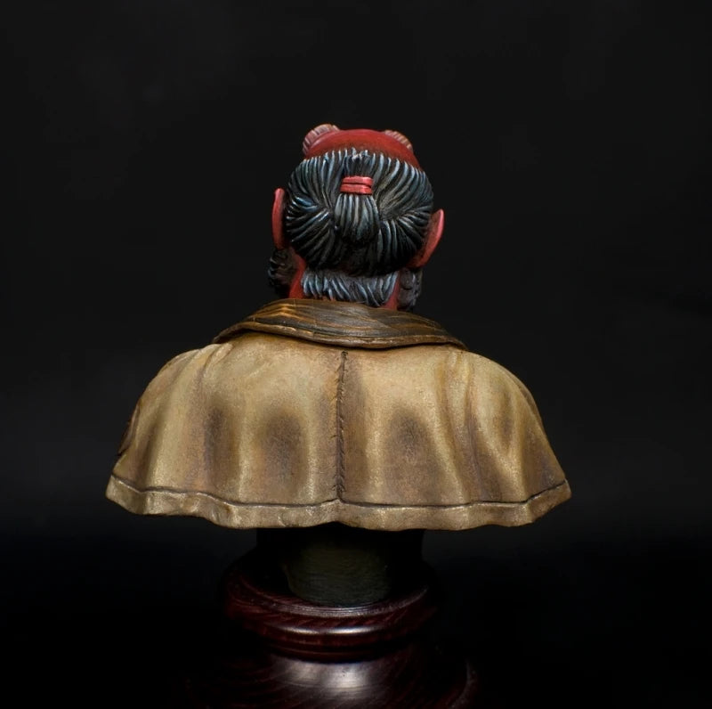 Demon Character, Resin Model Bust Kit, Fantasy Theme, Unassembled and Unpainted
