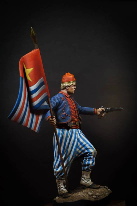 1/24 American Civil War Union Infantryman, Resin Model Figure Kit, Unassembled and Unpainted
