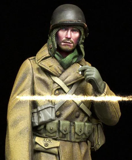 1/16 WWII Soviet Anti-Tank Rifleman, Resin Model Figure Kit, Unassembled and Unpainted