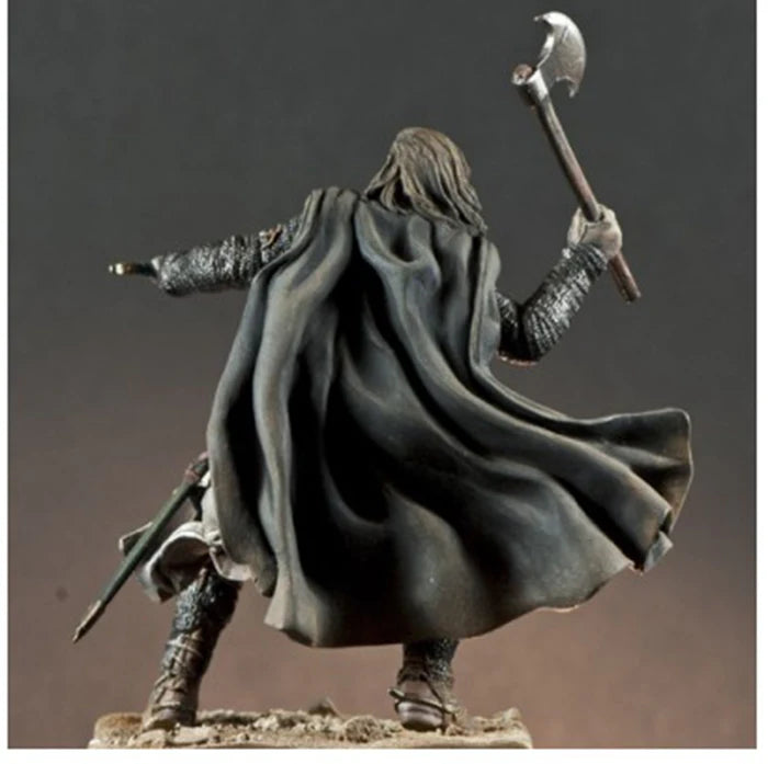 1/24 Medieval Warrior Knight, Resin Model Figure Kit, Unassembled and Unpainted