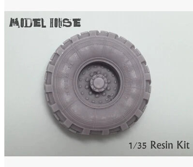 1/35 Modern Military M977 Truck Tires, Resin Model Accessory Kit, Unpainted