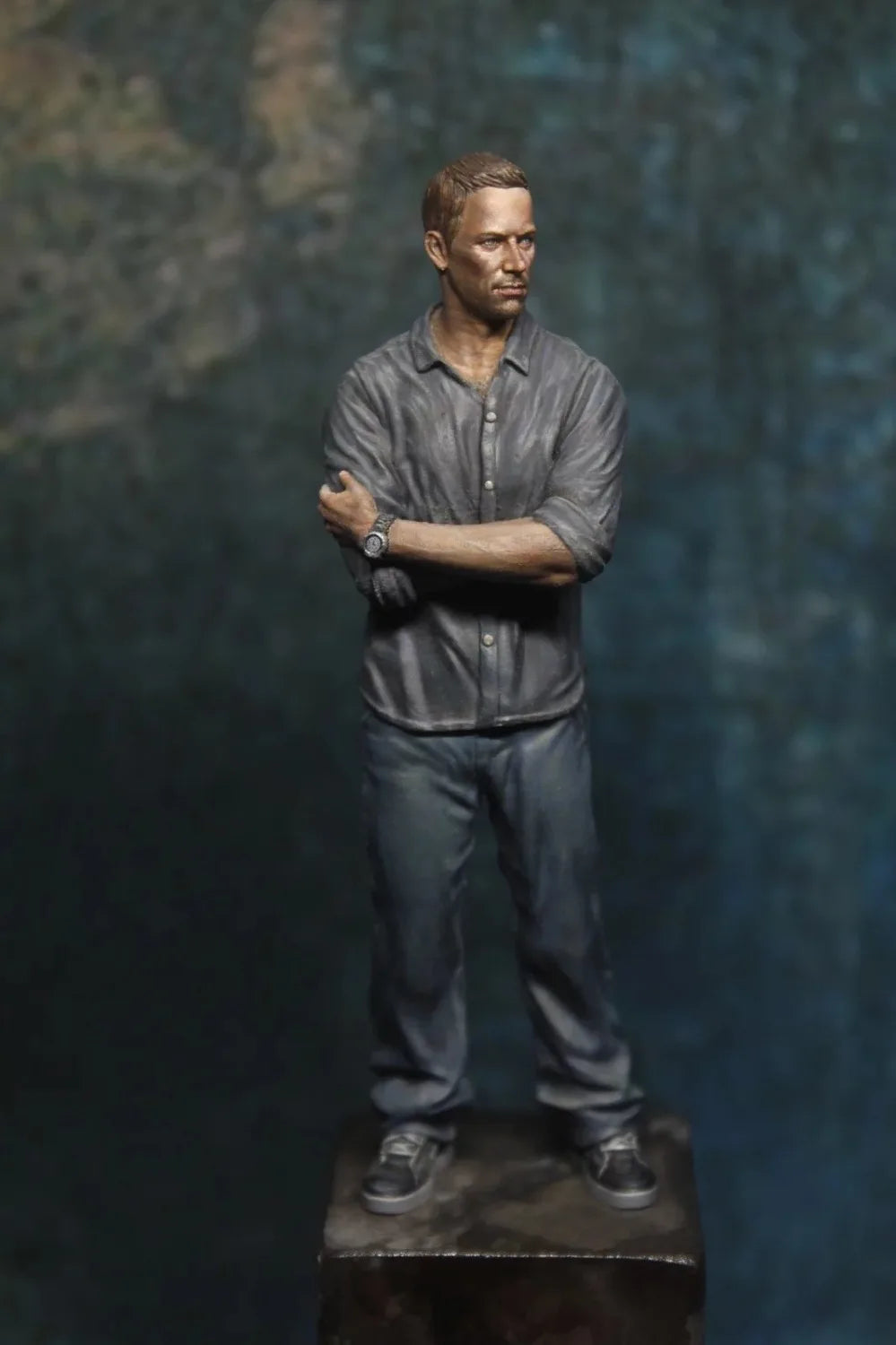 1/24 Modern Male, 2 Figures, Resin Model Figure Kit, Historical Theme, Unassembled and Unpainted