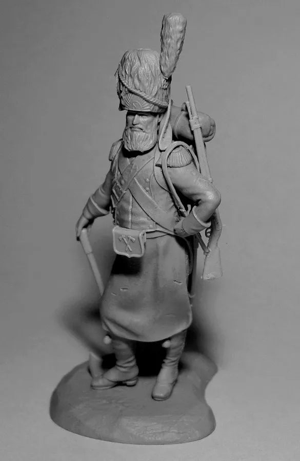 1/24 Military Soldier, Resin Model Figure Kit, Military Theme, Unassembled and Unpainted