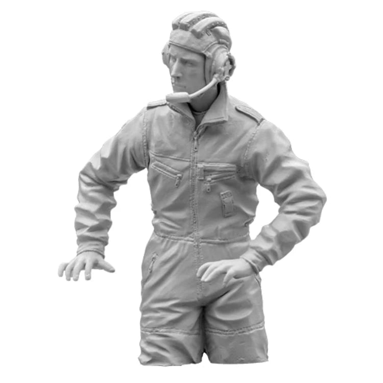1/16 WWII Aviation Crew, 7 Figures, Resin Model Figure Kit, Unassembled and Unpainted