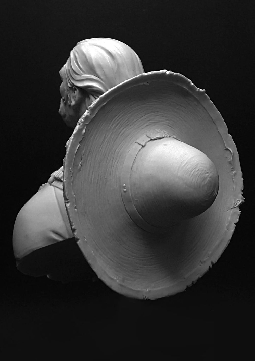 Napoleonic Officer, Resin Model Bust Kit, Unassembled and Unpainted