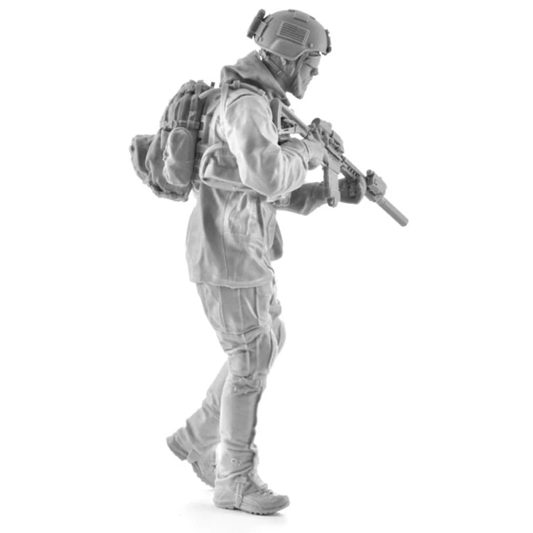 1/16 Modern US Army Special Forces Soldier, Resin Model Figure Kit, Unassembled and Unpainted