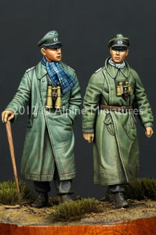 1/35 WWII Officer, Resin Model Figure Kit, Unassembled and Unpainted
