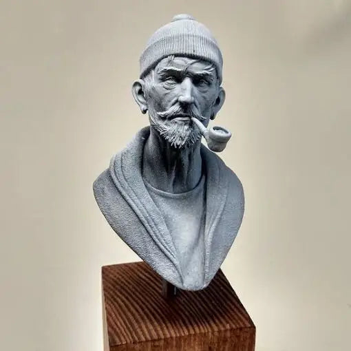 1/9 Classical Male, Resin Model Bust Kit, Historical Theme, Unassembled and Unpainted