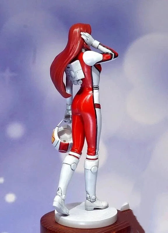 1/20 Red-Haired Anime Warrior in Tactical Combat Suit, Resin Model Figure Kit, Anime Theme, Unassembled and Unpainted