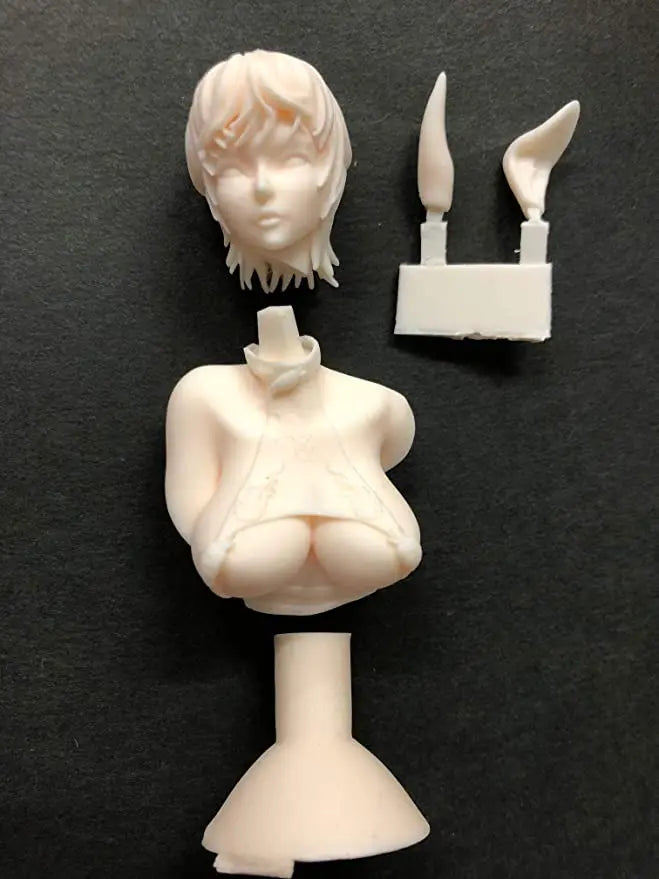 1/12 Pin-up Rabbit Girl, Resin Model Figure Kit, Unassembled and Unpainted