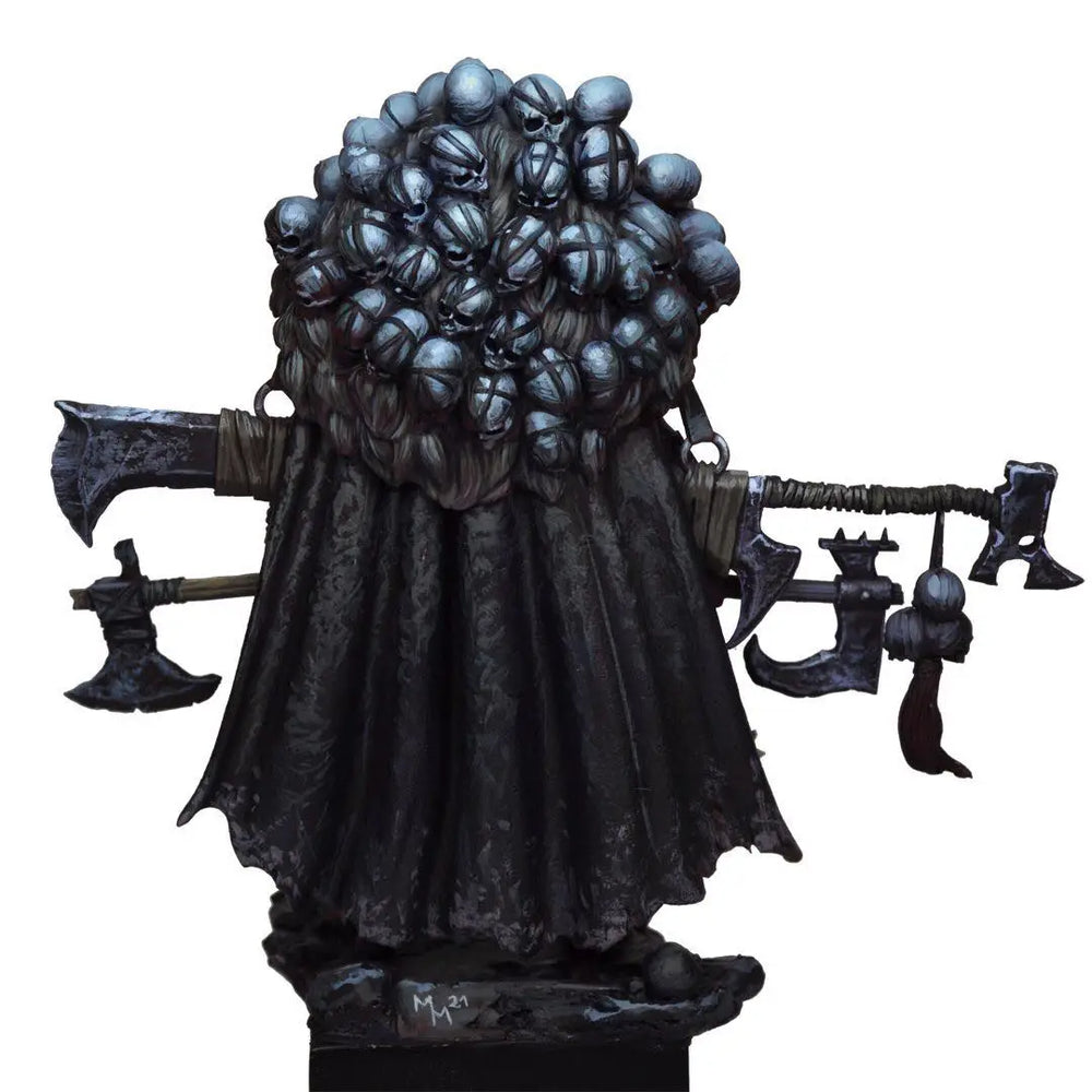 1/24 Dark Fantasy Chaos Demon Warrior, Resin Model Figure Kit, Fantasy Theme, Unassembled and Unpainted