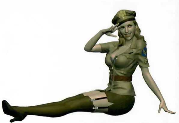 1/16 Female Dress Character, Resin Model Figure Kit, Anime Theme, Unassembled and Unpainted