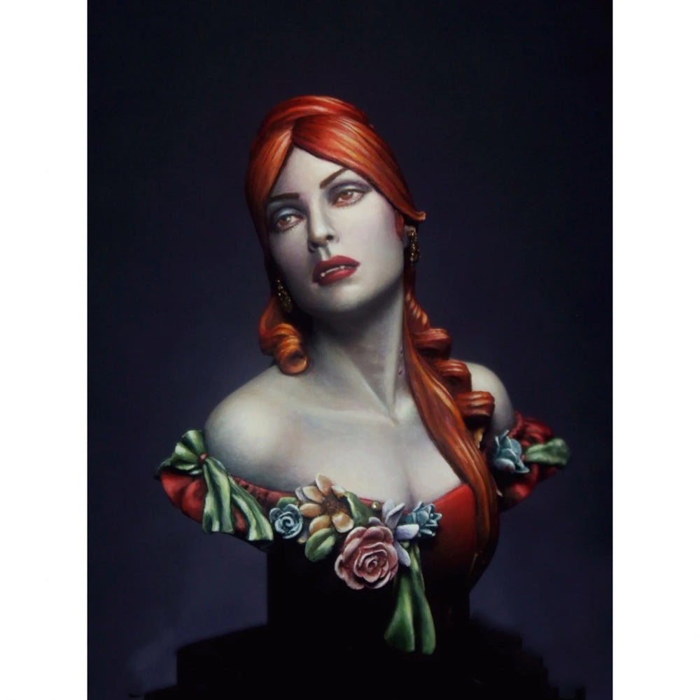 1/12 Pin-Up Female, Resin Model Bust Kit, Unassembled and Unpainted