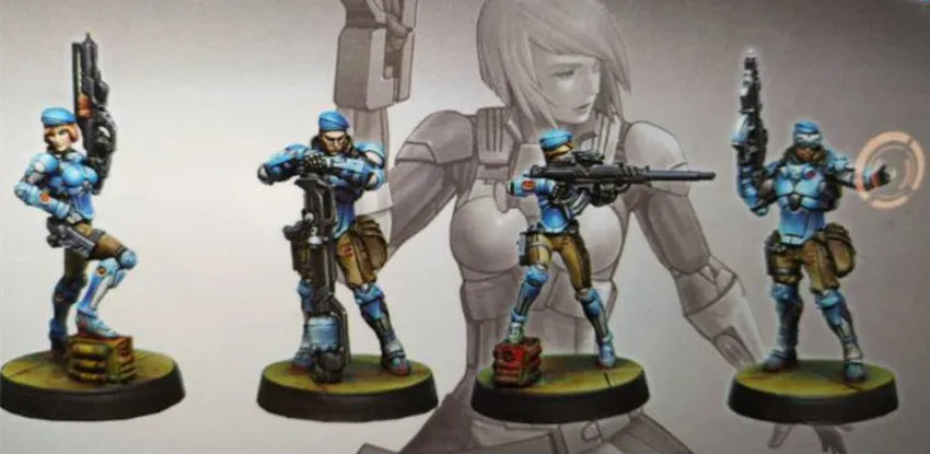 Combat Trooper in Tactical Armor, Resin Model Figure Kit, Sci-Fi Theme, Unassembled and Unpainted