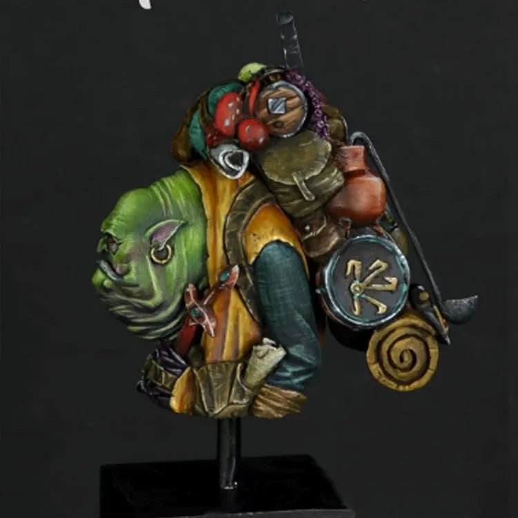 1/12 Mechanical Goblin, Resin Model Bust Kit, Fantasy Theme, Unassembled and Unpainted