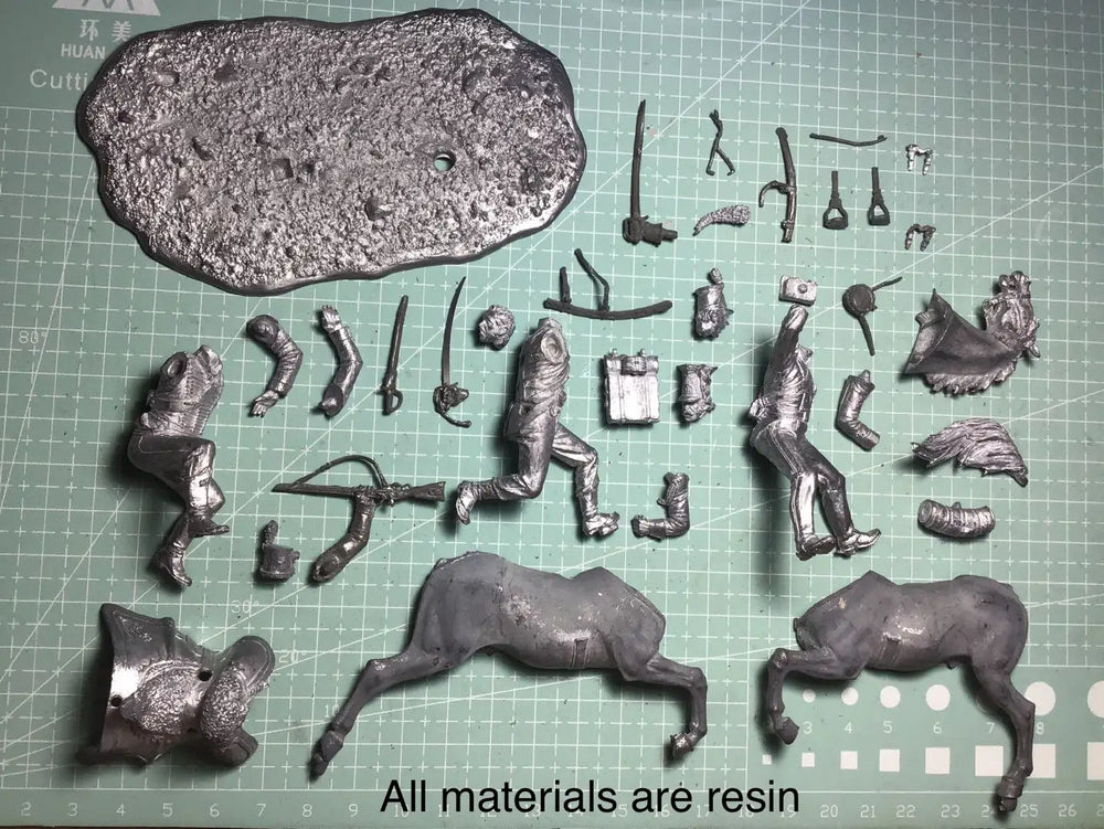 Generic Humanoid, Resin Model Figure Kit, Unassembled and Unpainted