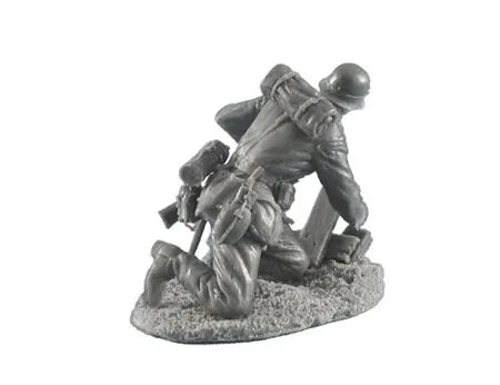 1/35 Modern Soldier with Rifle, Resin Model Figure Kit, Unassembled and Unpainted