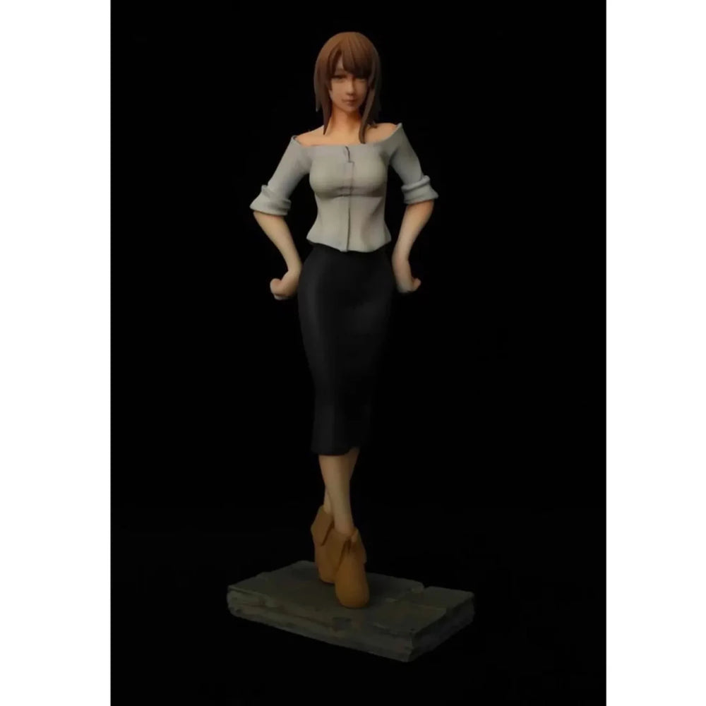 1/20 Modern Female Civilian, Resin Model Figure Kit, Anime Theme, Unassembled and Unpainted