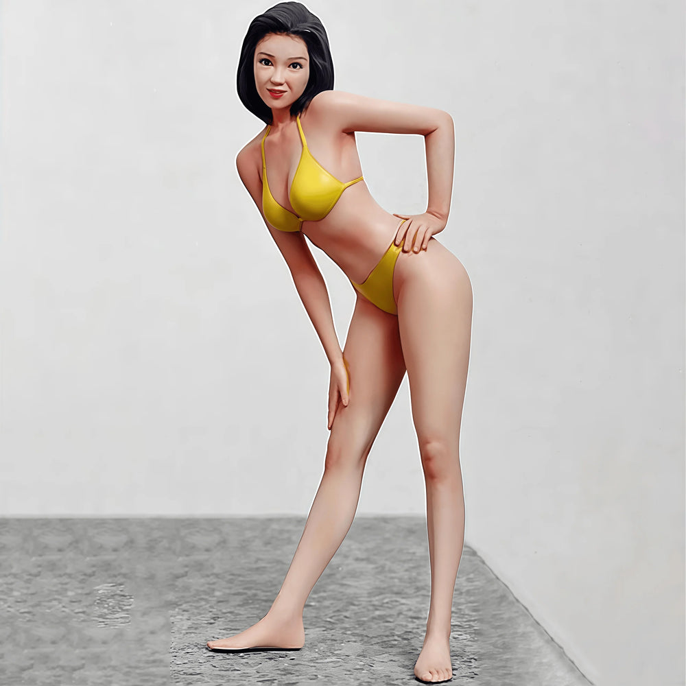1/12 Female Bikini, Resin Model Figure Kit, Unassembled and Unpainted