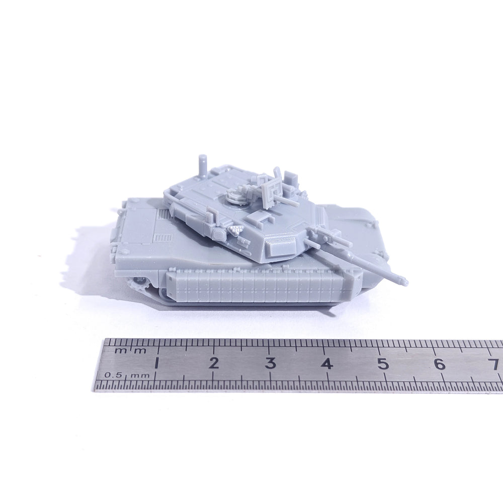 1/144 Modern American M1A2 Abrams SEP V3, Resin Model Vehicle Kit, Unassembled and Unpainted