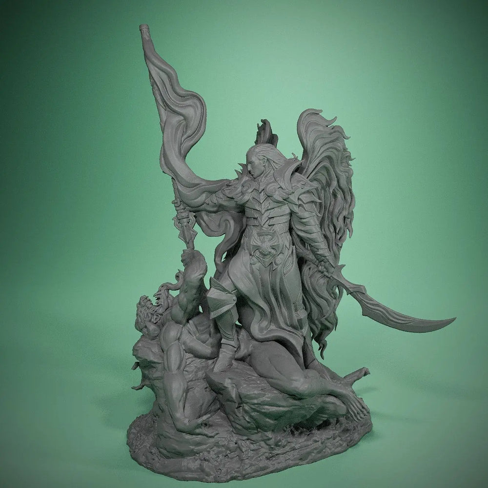 62mm Succubus Demon, Resin Model Figure Kit, Fantasy Theme, Unassembled and Unpainted