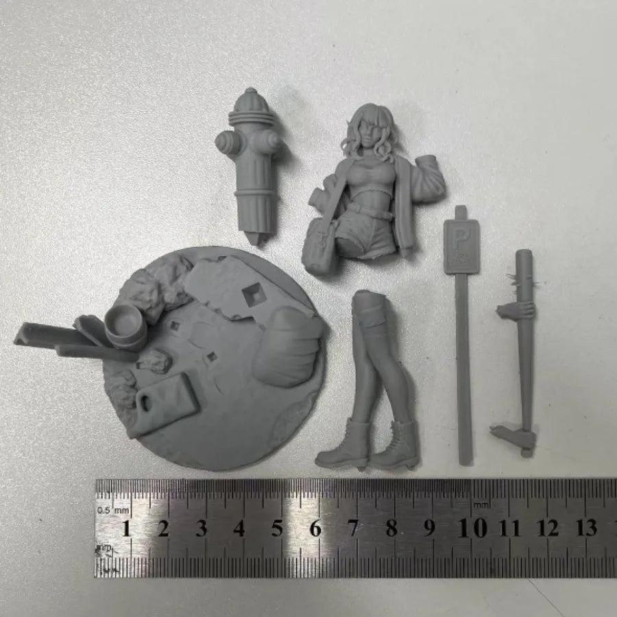 1/24 Wasteland Queen, Resin Model Figure Kit, Fantasy Theme, Unassembled and Unpainted