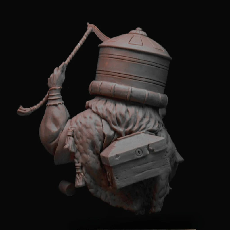 1/12 Magical Tea Seller, Resin Model Bust Kit, Fantasy Theme, Unassembled and Unpainted