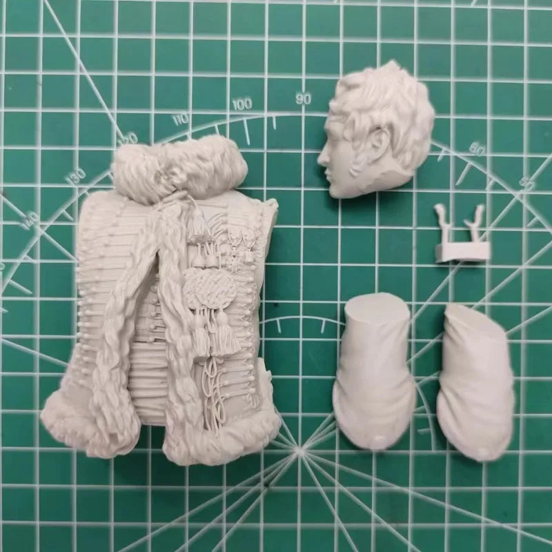 1/10 Napoleonic General Lasalle, Resin Model Bust Kit, Unassembled and Unpainted