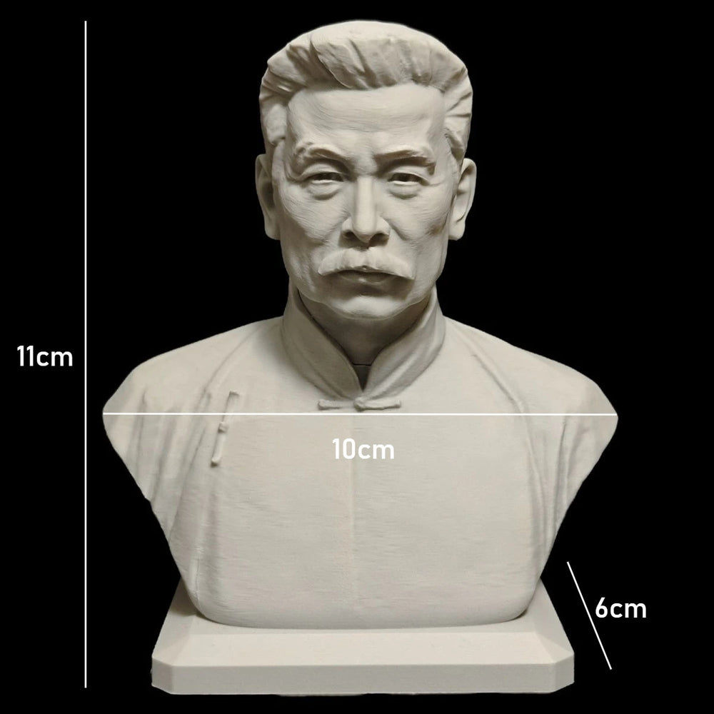 Modern Mao Zedong, Resin Model Bust Kit, Unassembled and Unpainted