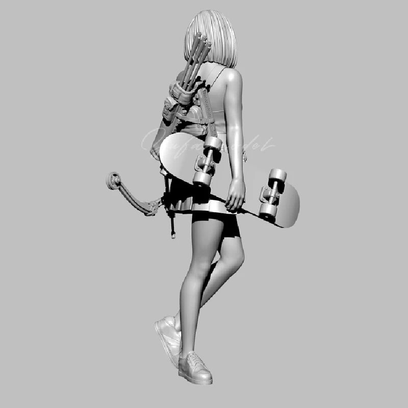 1/35 Fashionable Pin-up, Resin Model Figure Kit, Unassembled and Unpainted