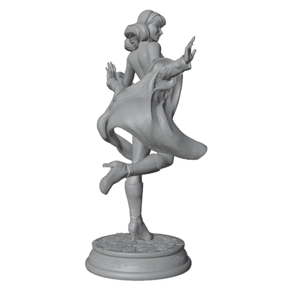 75mm Dancing Girl, Resin Model Figure Kit, Unassembled and Unpainted