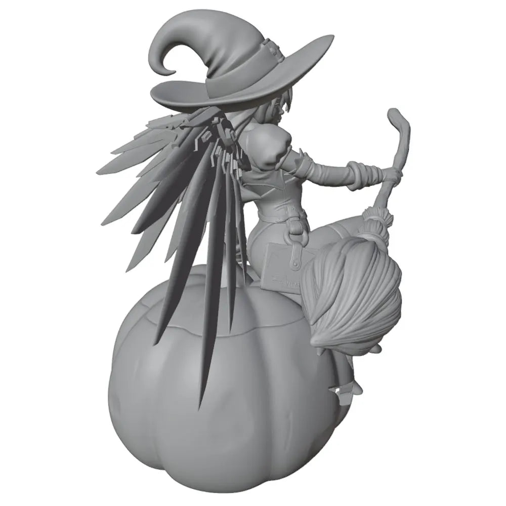 1/24 Witch, Resin Model Figure Kit, Anime Theme, Unassembled and Unpainted