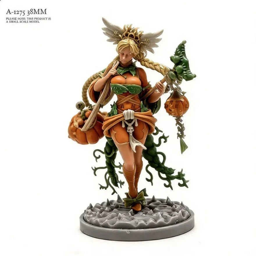 38mm Sorceresses, 2 Figures, Resin Model Figure Kit, Fantasy Theme, Unassembled and Unpainted