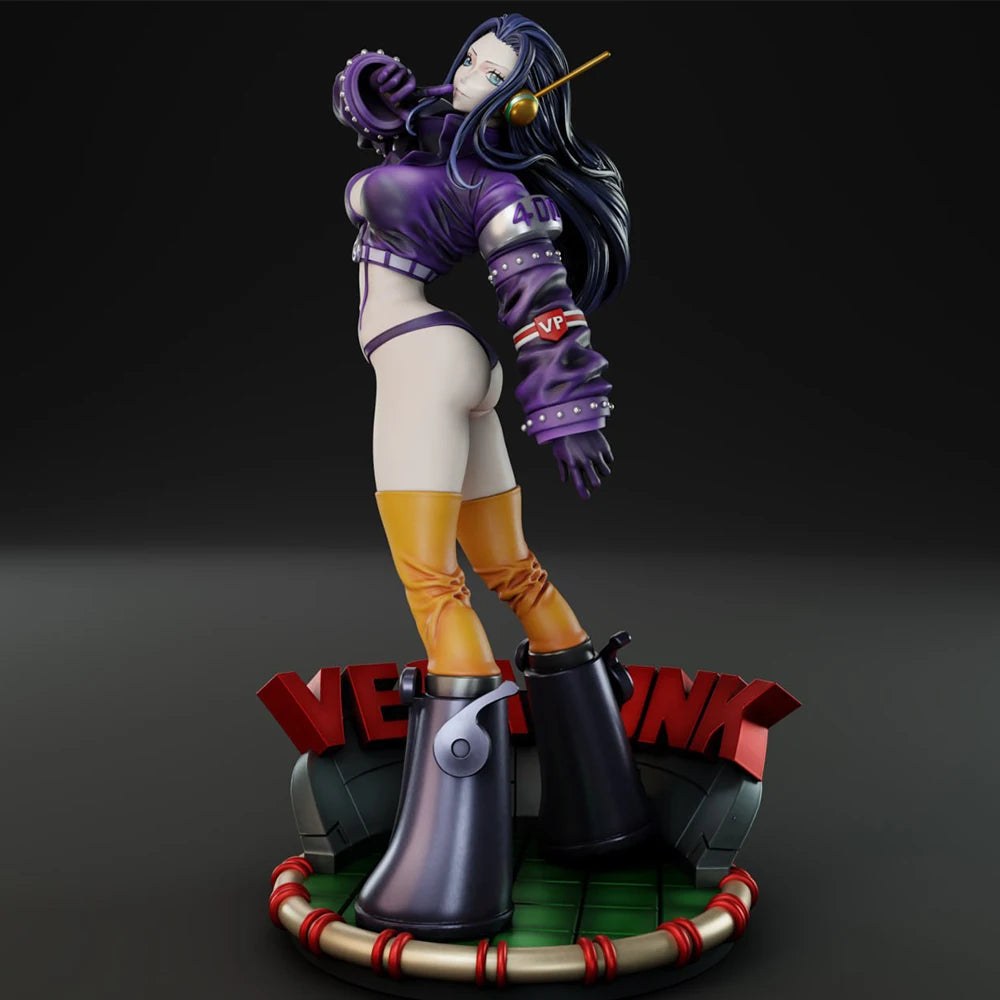 75mm Anime Character, Resin Model Figure Kit, Anime Theme, Unassembled and Unpainted