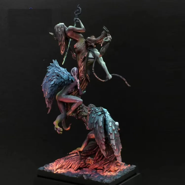 1/24 Demon Sorceress, Resin Model Figure Kit, Fantasy Theme, Unassembled and Unpainted