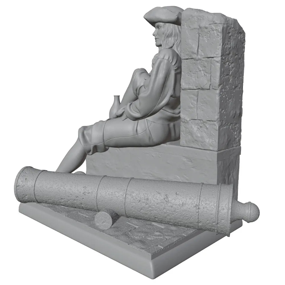 1/24 WWI Artillery Girls, 6 Figures, Resin Model Figure Kit, Unassembled and Unpainted