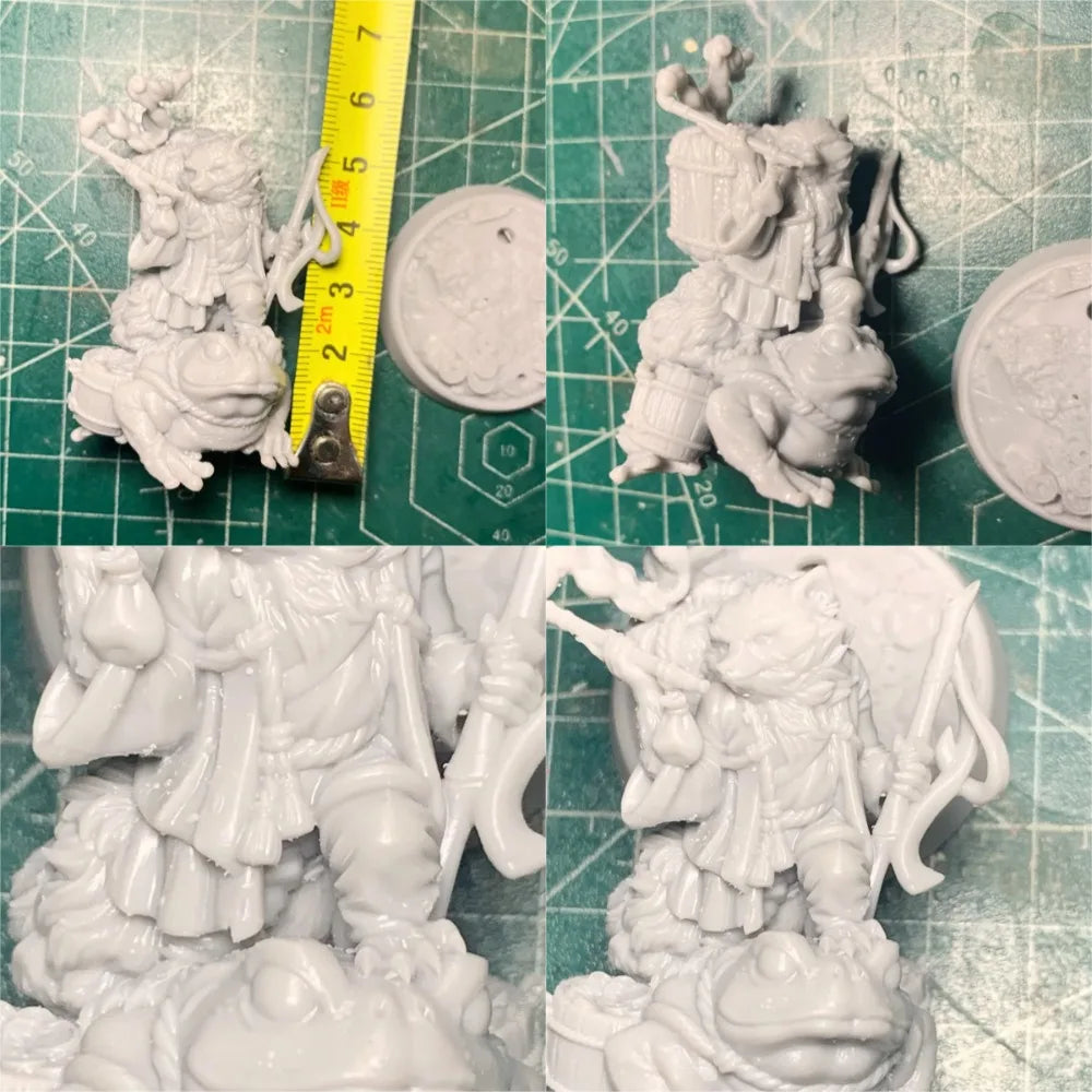 75mm Oni Demon, Resin Model Figure Kit, Fantasy Theme, Unassembled and Unpainted