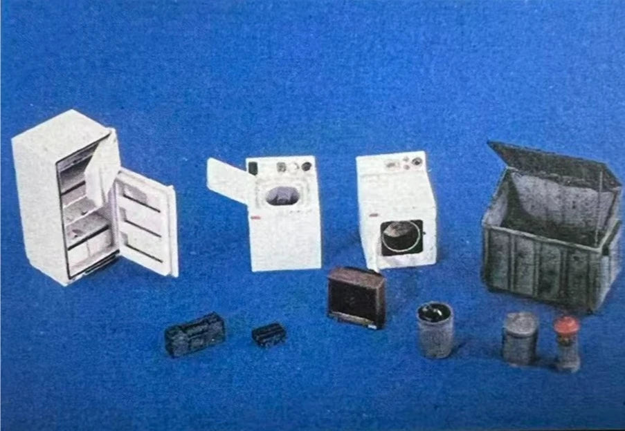 1/35 Modern Household Furniture, Resin Model Accessory Kit, Unpainted