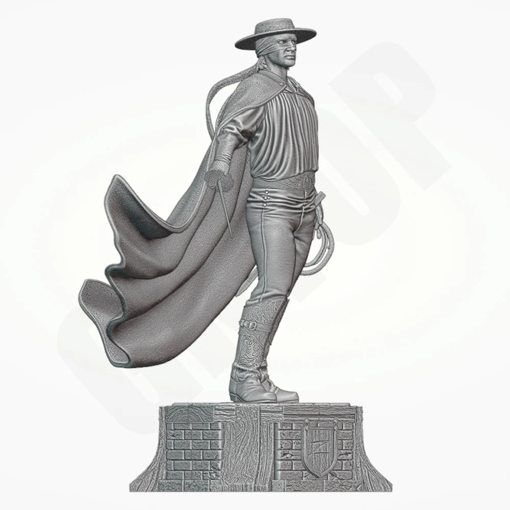 1/24 Governor's First Swordsman, Resin Model Figure Kit, Fantasy Theme, Unassembled and Unpainted