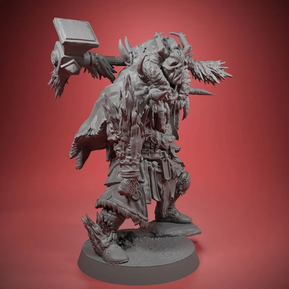 Chaos Warrior, Resin Model Figure Kit, Fantasy Theme, Unassembled and Unpainted