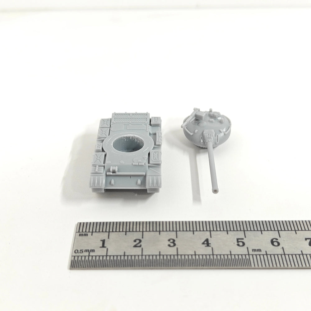 1/144 Cold War Soviet T-54 Main Battle Tank, Resin Model Vehicle Kit, Unassembled and Unpainted
