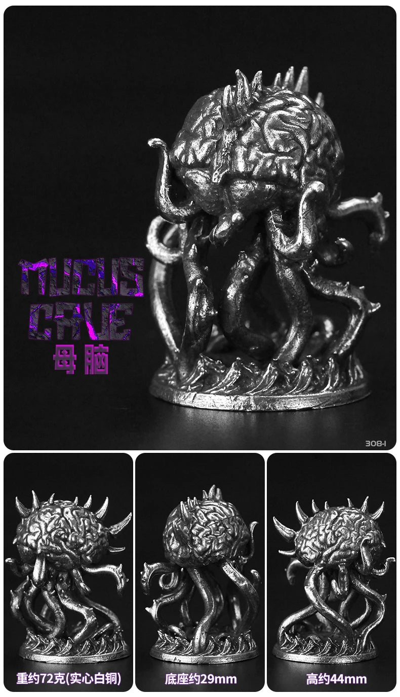 128mm Grimdark Tentacled Monsters, 6 Figures, Resin Model Figure Kit, Fantasy Theme, Unassembled and Unpainted