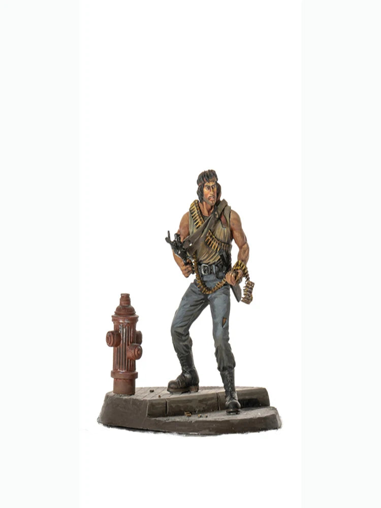 1/32 Medieval Fantasy Officer, Resin Model Figure Kit, Unassembled and Unpainted